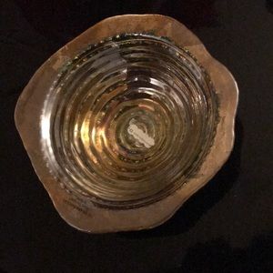 Vintage glass vase